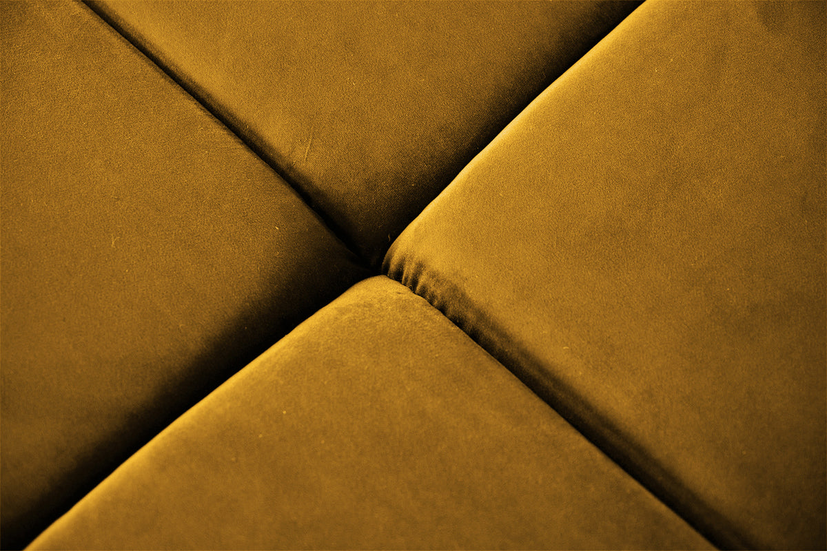 KAWOLA Sofa NEVADA Ecksofa Velvet curry