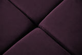 KAWOLA Sofa NEVADA Ecksofa Velvet purple