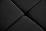 KAWOLA Sofa NEVADA Ecksofa Velvet schwarz