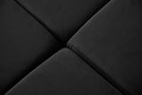 KAWOLA Sofa NEVADA Ecksofa Velvet schwarz