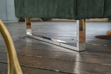 KAWOLA Sofa NILO 3-Sitzer Velvet Vintage moosgrün