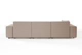 KAWOLA Sofa RANI Ecksofa Cord taupe