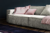 KAWOLA Sofa SAMU Riesensofa Stoff beige