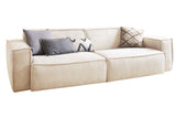 KAWOLA Sofa SAMU Stoff creme