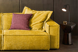 KAWOLA Sofa SAMU Stoff gelb