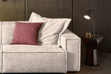 KAWOLA Sofa SAMU Stoff weiß