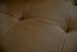KAWOLA Sofa WIOLO Ecksofa Leder dunkelbraun