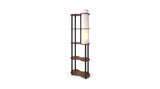 KAWOLA Stehlampe DALORA Holz walnuss