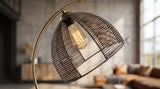 KAWOLA Stehlampe WENORA Bambus antik