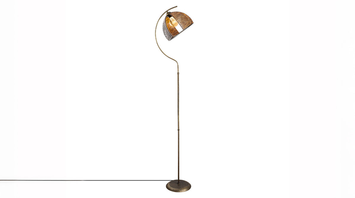 KAWOLA Stehlampe WENORA Bambus antik
