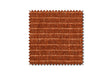 KAWOLA Stoffmuster Cord Vintage rostbraun