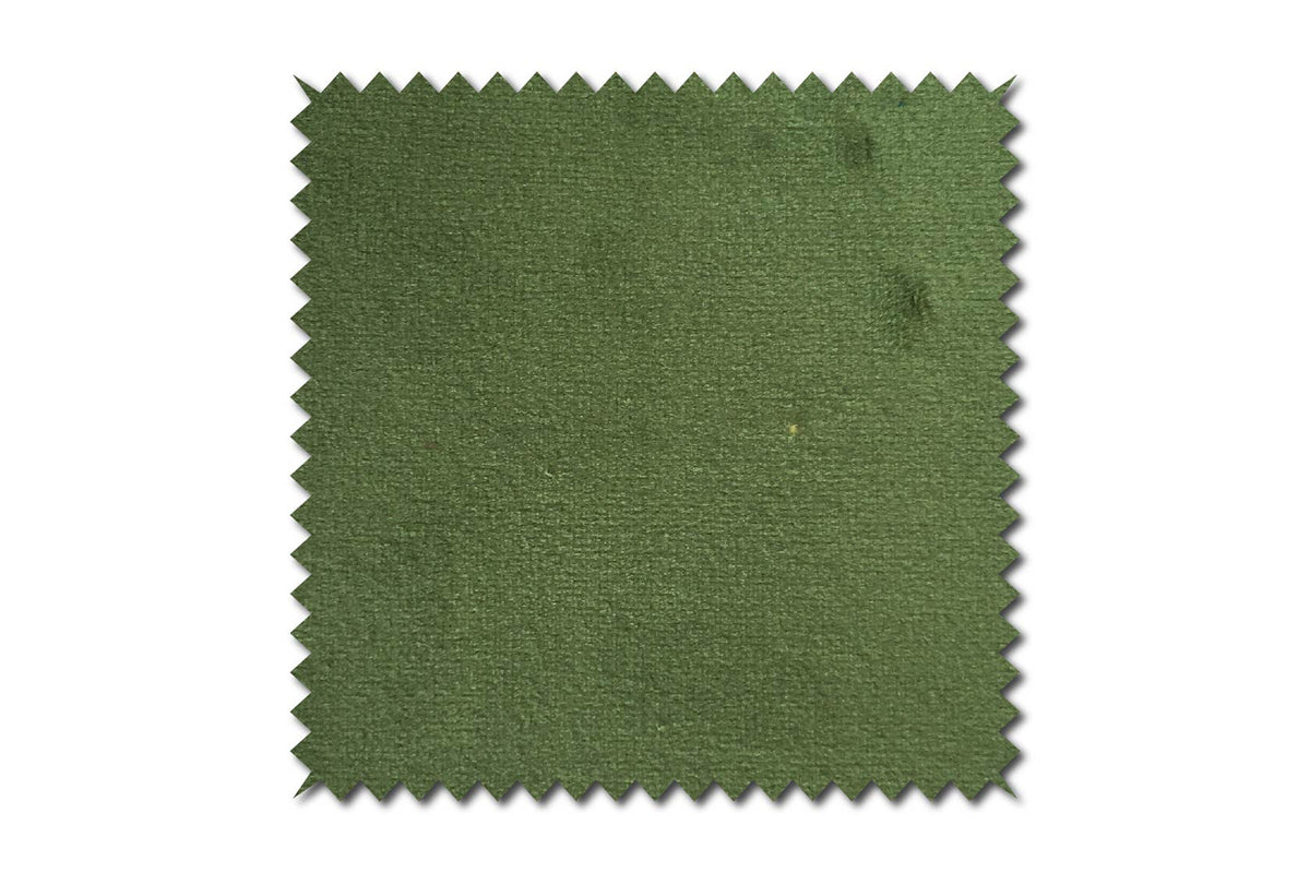 KAWOLA Stoffmuster Velvet grün