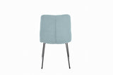 KAWOLA Stuhl NEW CHARME Esszimmerstuhl Cord hellblau