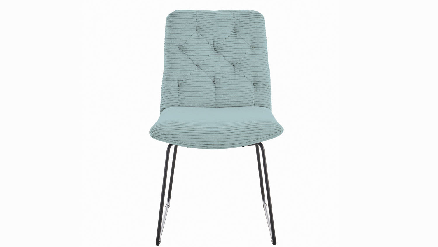 KAWOLA Stuhl NEW CHARME Esszimmerstuhl Cord hellblau