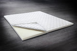 KAWOLA Topper SOLO Viscoelastischer Schaum, 200 x 200 cm