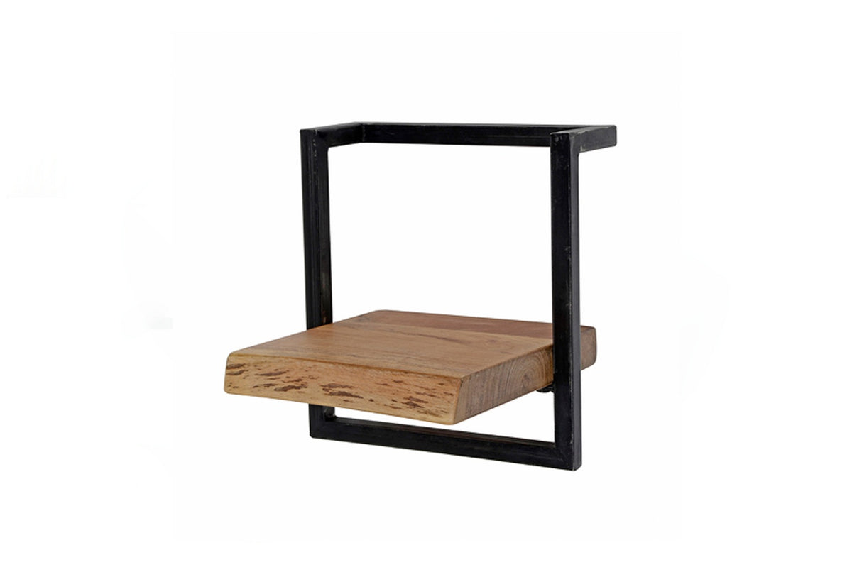 KAWOLA Wandregal ERGEA 30 cm Akazie massiv natur