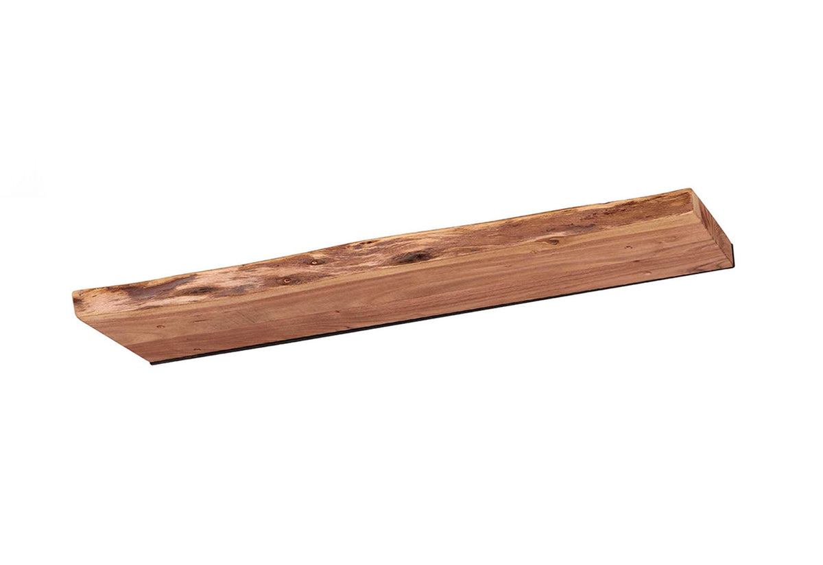 KAWOLA Wandregal ERGEA 90 cm Akazie massiv natur