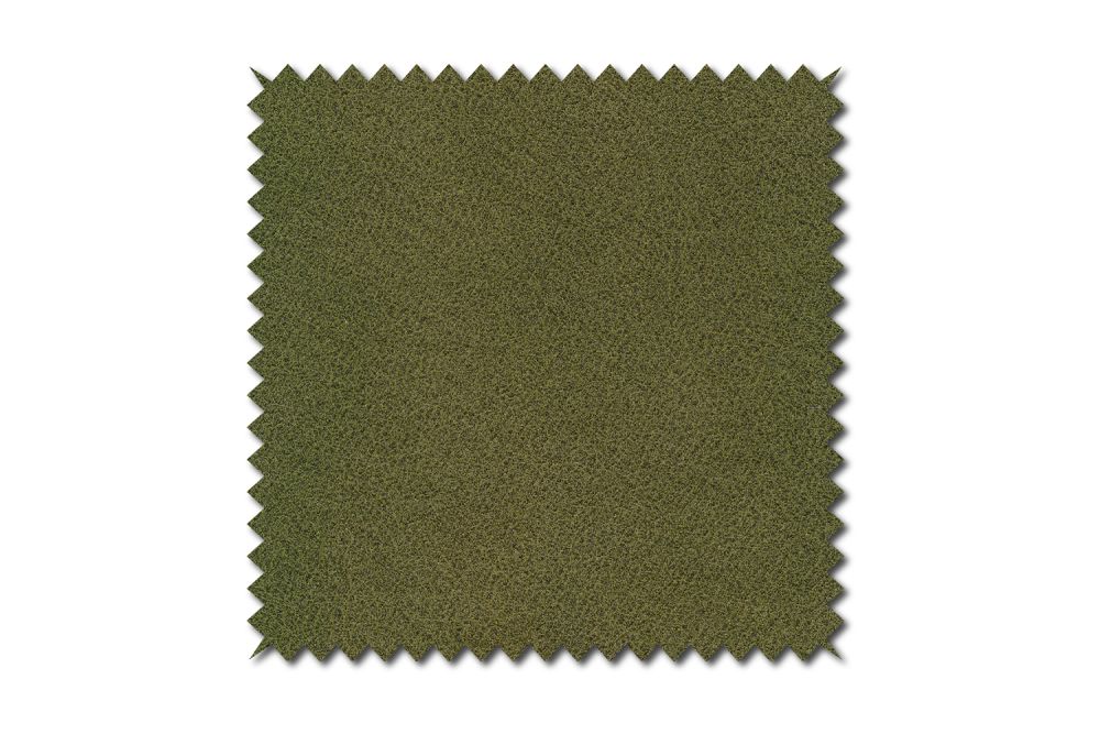 KAWOLA Stoffmuster Stoff moosgrün 10x10cm