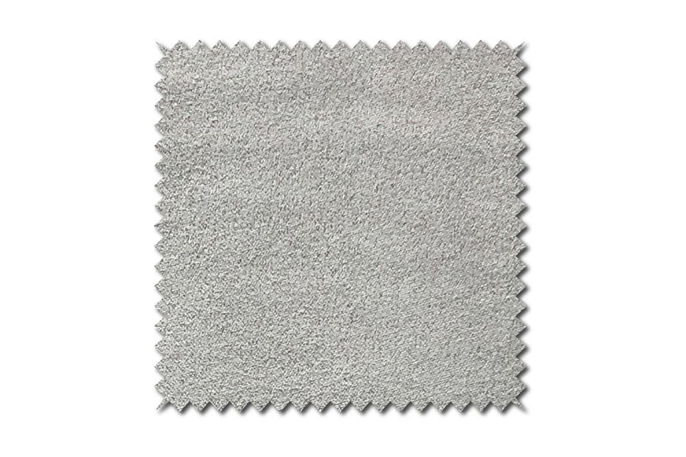 KAWOLA Stoffmuster Stoff hellgrau 10x10cm
