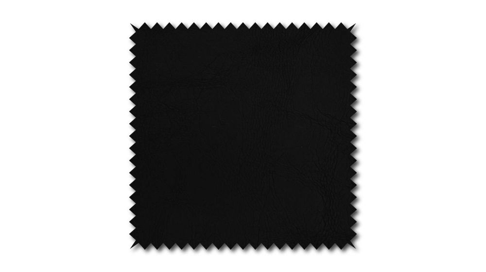 KAWOLA Stoffmuster Kunstleder schwarz