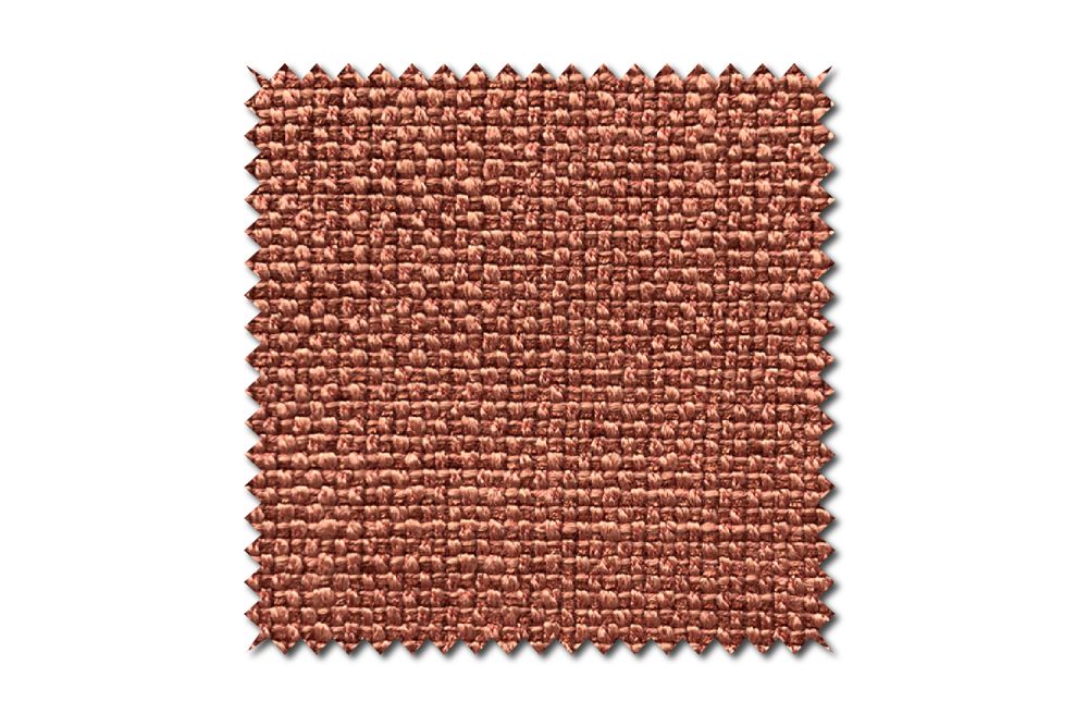 KAWOLA Stoffmuster Stoff cognac 10x10cm