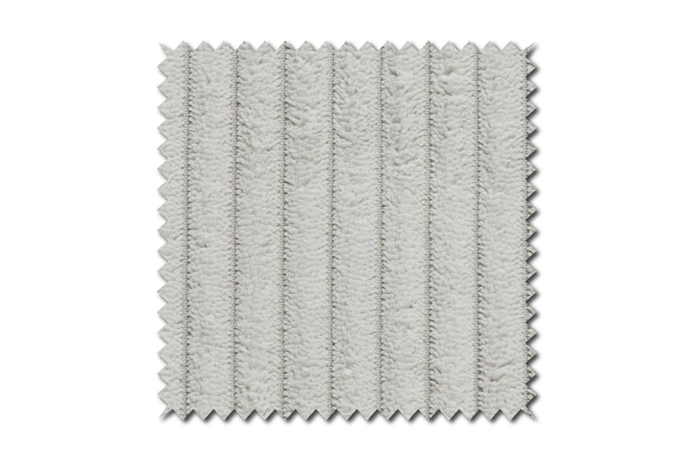 KAWOLA Stoffmuster Cord hellgrau 10x10cm