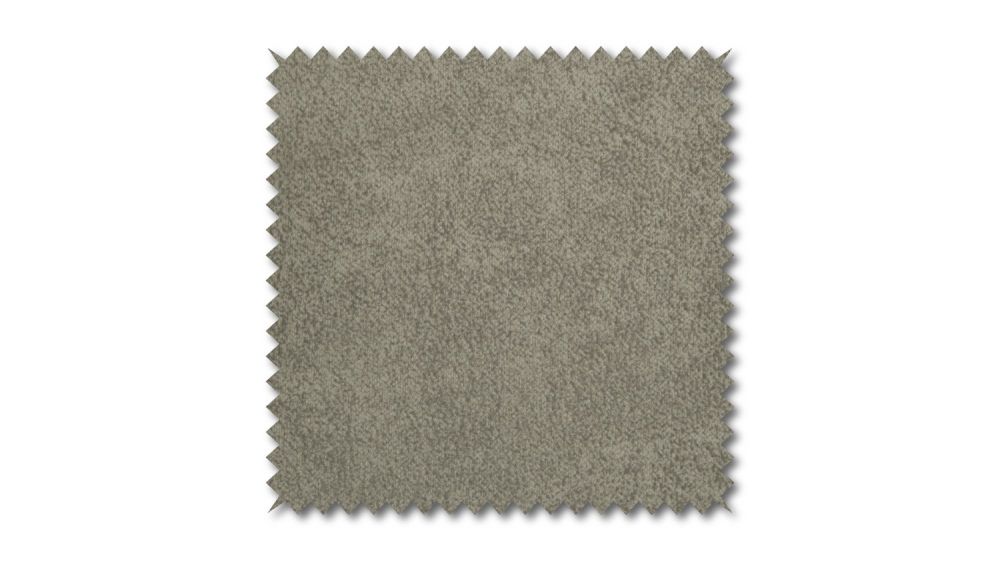 KAWOLA Stoffmuster Microfaser creme weiß 10x10cm