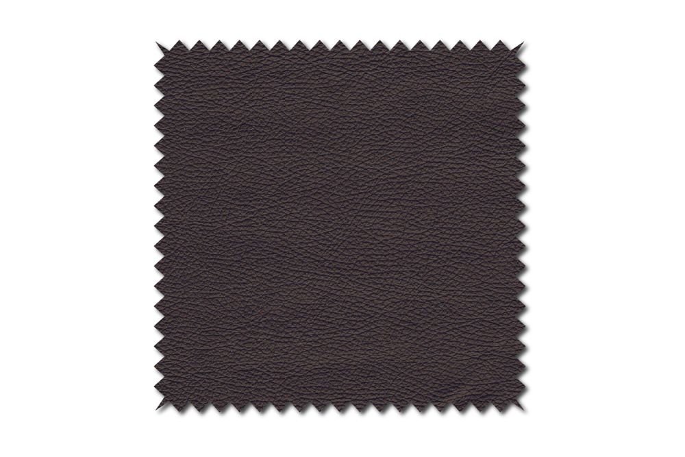 KAWOLA Stoffmuster Leder braun 10x10cm