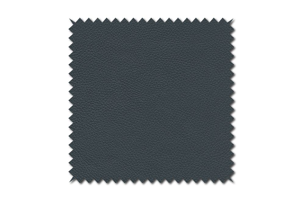 KAWOLA Stoffmuster Leder anthrazit 10x10cm