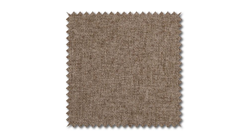 KAWOLA Stoffmuster Stoff hellbraun 10x10cm