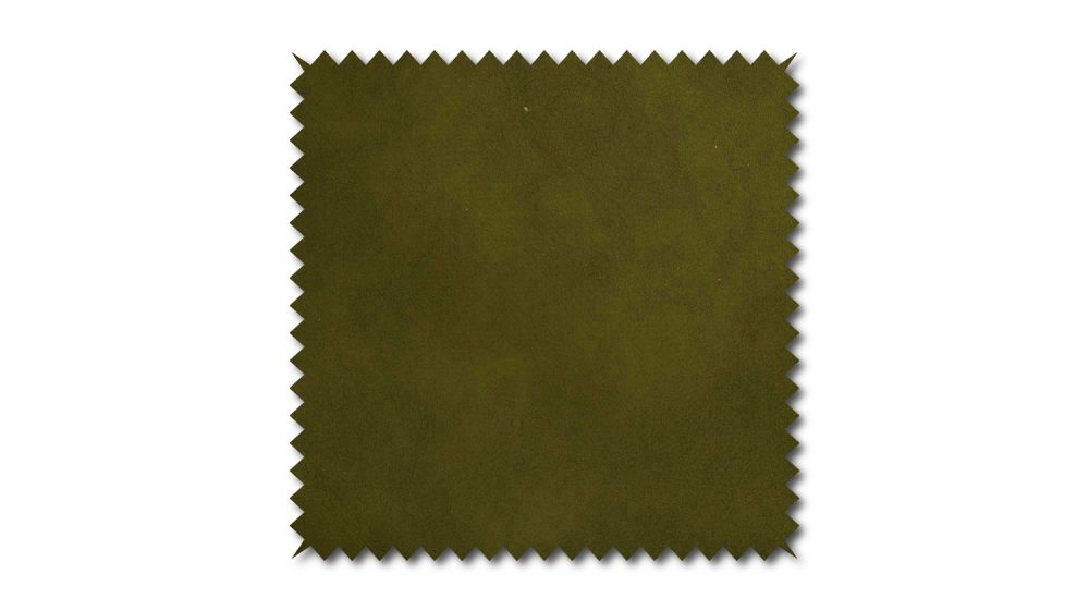 KAWOLA Stoffmuster Kunstleder grün 10x10cm