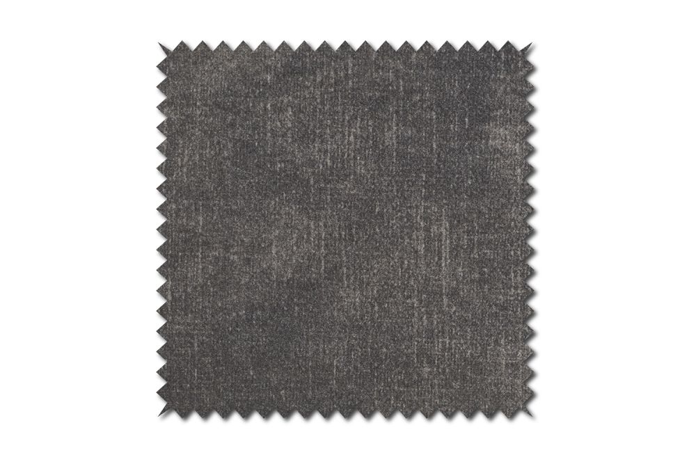 KAWOLA Stoffmuster Velvet grau 10x10cm