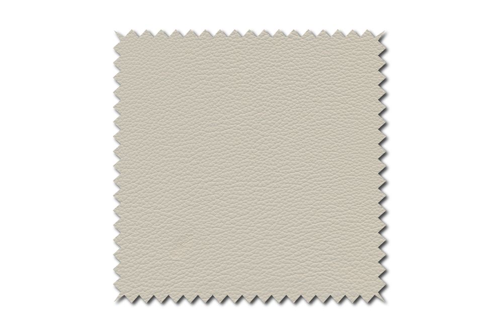 KAWOLA Stoffmuster Leder creme 10x10cm