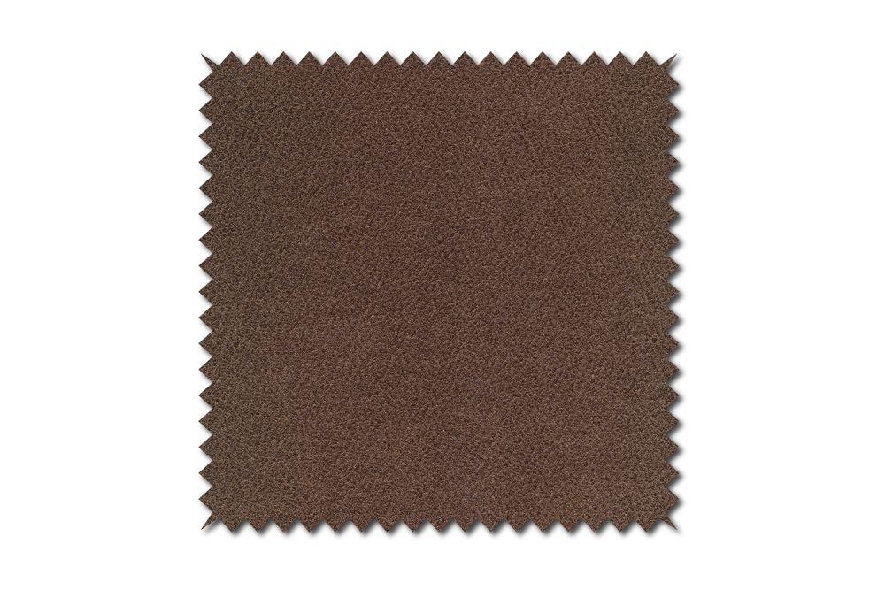 KAWOLA Stoffmuster Stoff braun 10x10cm