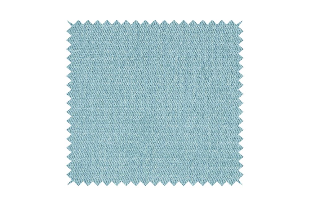 KAWOLA Stoffmuster Stoff hellblau