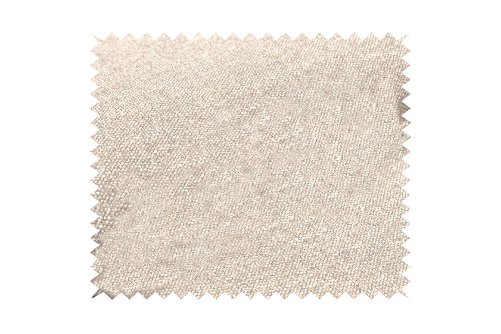 KAWOLA Stoffmuster Stoff beige 10x10cm
