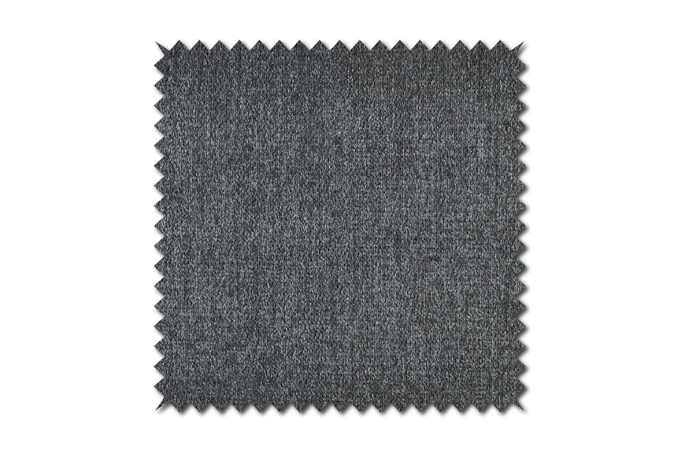 KAWOLA Stoffmuster Stoff anthrazit 10x10cm