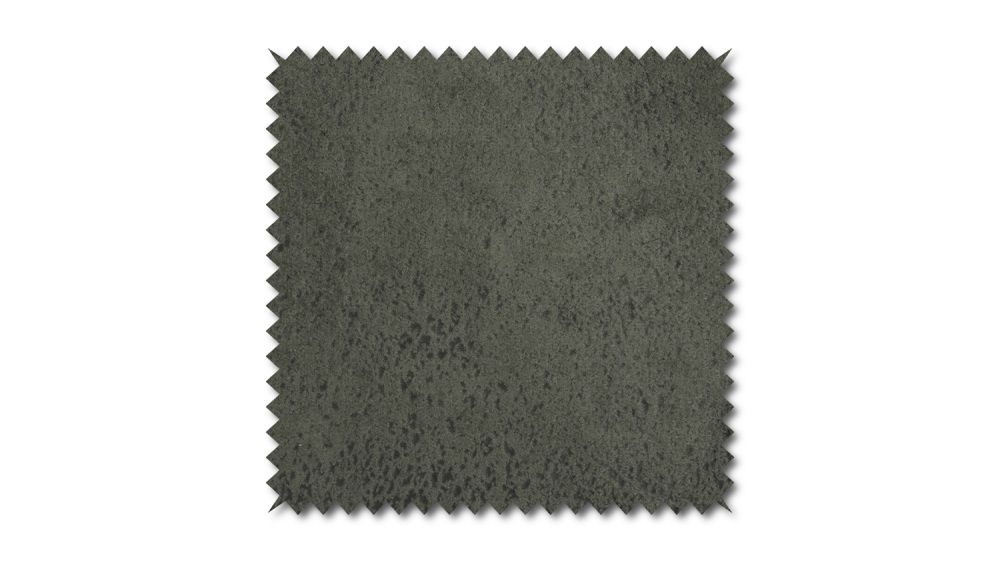 KAWOLA Stoffmuster Microfaser grau 10x10cm