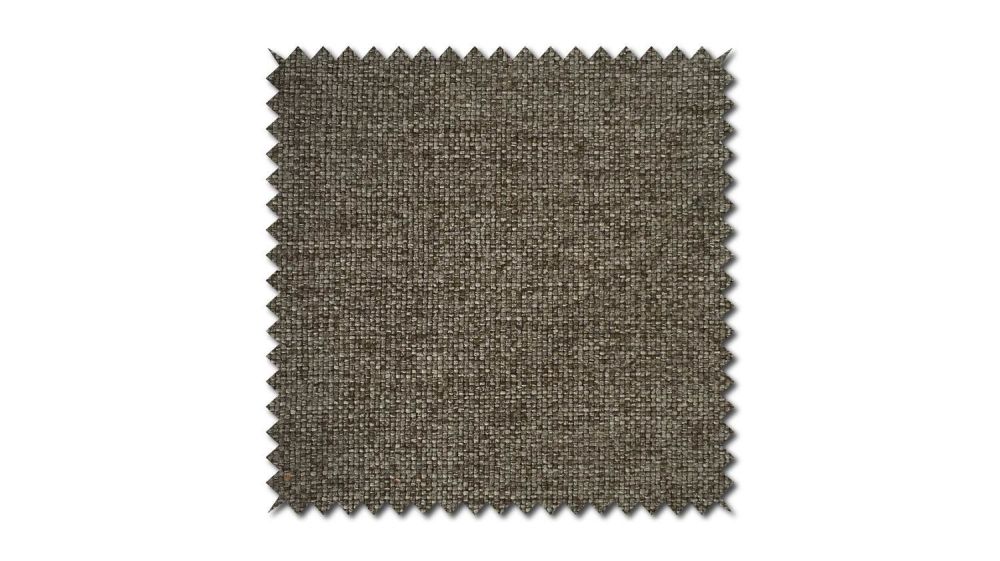 KAWOLA Stoffmuster Stoff braun 10x10cm