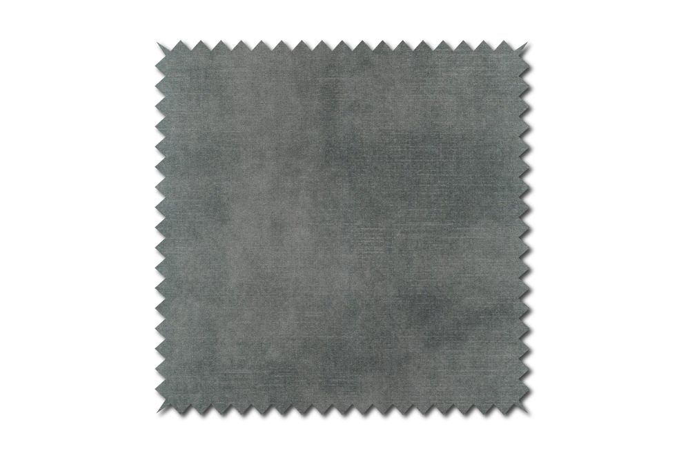 KAWOLA Stoffmuster Velvet graublau