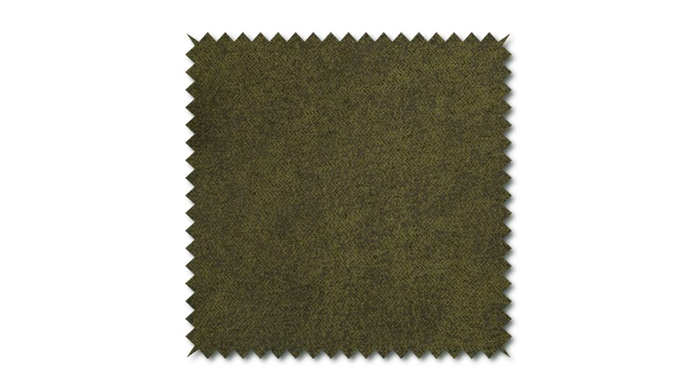 KAWOLA Stoffmuster Microfaser oliv 10x10cm